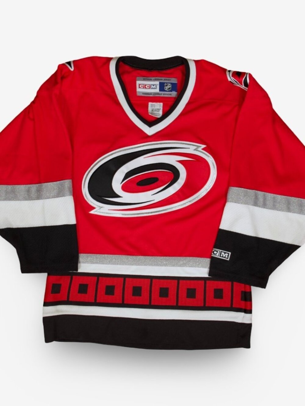 Vintage NHL CCM Carolina Hurricanes Hockey Jersey